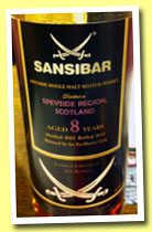 Speyside Region 8 yo 2003/2012 (48.2%, Sansibar, 294 bottles)